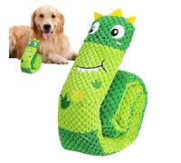Wrohto Dog Squeaky Toys, Squeaky Toys for Aggressive Chewers, Stuffed Animal Soft Squeaker Pet Supplies, Fun Dinosaur and Bunny Puppy Games, Food Puzzle Interactive Toy, 28.35x3.54 in