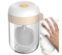 Wrohto Espumador Facial para Lavado de Cara - Dispensador Eléctrico de Espuma,Botella Eléctrica Recargable para Crear Espuma de Cuidado Facial Limpieza Belleza Hogar Baño Gel de Ducha