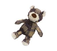 Wrohto Indestructible Robust Bear Dog Toy, Interactive Squeaky Companion for Large and Small Dogs, Chewer Toy for Puppies, Durable and Engaging for Playtime Fun, 17x21cm, 22x27cm