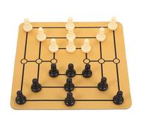 Wrohto Juego De Ajedrez,Juego De Ajedrez Portátil para Viajes | Juguetes Educativos De Madera con Diseño Antigua Roma para Motricidad Fina Y Actividades Preescolares para Principiantes