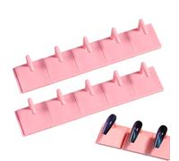 Wrohto Nail Tips Training Tool, Professional Nail Practice Stand, Adjustable Nail Holder, Beginner Stand, Training Tool, Sturdy Nail Practice Stand
