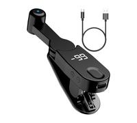 Wrohto Phone Tapper, Adjustable Speed Physical Clicker, ABS Screen Trigger Device, Finger Simulation Tool, Efficient for Shopping Rewards, Task Automation, Smartphone Live Broadcasts, 9.7x2.4x4cm
