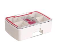 Wrohto - Pill Cutter And Splitter, Tablet Cutter Grinder Organizer, Accurate Pill Cutting Tool, Pill Organizer With Cutter, Travel Sized Pill Box, Daily Usage Pill Organizer, Safe Pill Cutter