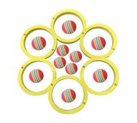Wrohto Pool Throwing Ball Toy, Floating Toss Game, Lightweight Water Sports Accessory, Fun Swimming Toy for Kids, Ideal for Pool Parties, Thanksgiving, Children's Day, Outdoor Playtime