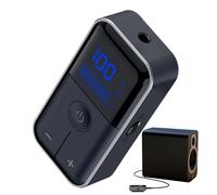 Wrohto Wireless Audio Transmitter Receiver Adapter, V5.4 Type-C 3.5mm Aux Converter, High Definition Low Latency PC Stereo TV Headphones Gym Equipment Home Airplane Use