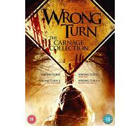 Wrong Turn 1-4 (4 DVD) [Edizione: Regno Unito] [Importar]