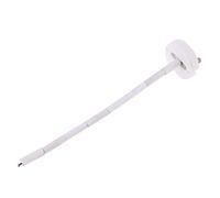 WRP-100 K - Termopar tipo 1,300.0 °C, sensor de temperatura de 1300 ℃ para horno de cerámica, forjas, fundiciones, crisoles tipo K, conector de termopar