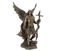 WRTEE 14" San Arcángel Gabriel Estatua Escultura Santo Angel