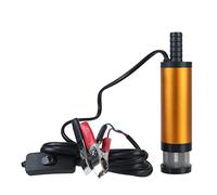 wrtgerht Mini Bomba pequeña Bomba de Transferencia de Combustible de 12V 12L/min for bombear cáscara de aleación de mínimo de Aluminio de Agua Diesel de Agua Diesel
