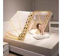WRTN Mosquitera para Cama, Mosquitera De Viaje, Mosquitera Plegable Portátil para Cama Individual O Tamaño King, Dosel para Dormitorio, Mosquitera para Insectos(F,80 * 190 * 98cm)