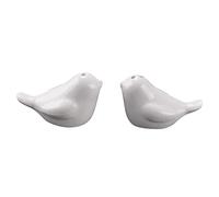 Wrtysully 1 Juego de los pajaros del Amor de Ceramica de la Boda saleros y pihombresteros Personalizada favores -, Color