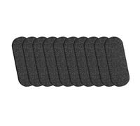 Wrtysully 10 Filtros de Aspas para Ventilador de Techo: Carbón de Activado, Filtros de Aspas para Ventilador de Techo de Fácil Adherencia, Purificación de Aire para el Hogar