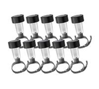 Wrtysully 10 Paquetes de Lámpara Solar LED, Luces Impermeables para Piscina, Cerca de Piscina Al Aire Libre, Lámpara de Decoración de Jardín para Patio