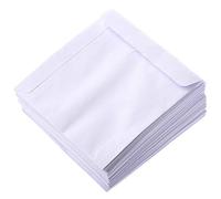 Wrtysully 100 Fundas de Papel para CD con Ventana