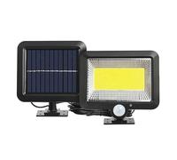 Wrtysully 100 LED COB Resistente Al Agua IP65 Super Brillante Luz Solar con Sensor de Movimiento Luz de Pared JardíN Exterior Luz de Alto Brillo