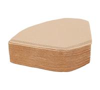 Wrtysully 100Pcs Filtros de Café Papel de Cono Desechable Filtro de Café Filtro Natural Sin Blanquear 4-6 Tazas para Verter sobre Cafeteras