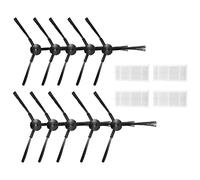 Wrtysully 10Pcs Cepillo Lateral + 4 Piezas Filtro De HEPA para Briciola 2711 2712 2713 2717 Robot Accesorios De Piezas De Limpiador