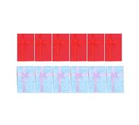 Wrtysully 12 X Cajas de Regalo de Lujo Caja para Colgante Pulsera Pendiente Collar Anillo DimensióN: 5X8X2.5Cm