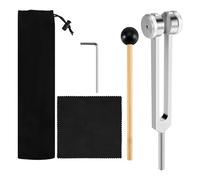 Wrtysully 128 Hz DiapasóN DiapasóN BioacúStico Ponderado para Terapia DiapasóN AcúStico Deslizante de 128 Hz