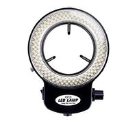Wrtysully 144 LED luz del Anillo del miniscopio luz del Anillo 0-100% lampara Ajustable para luz del Anillo del miniscopio