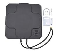Wrtysully 18DBi Antena 4G LTE para Exteriores de Alta Ganancia 698-2690MHz Antena Externa Dual SMA Macho para Repetidor de SeñAl de Enrutador InaláMbrico