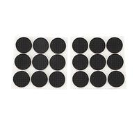 Wrtysully 18pzs Protector de Almohadilla de Pata de Silla Mesa Espuma Negra autoadhesiva