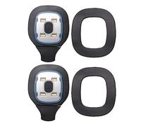 Wrtysully 2 Piezas de Luz Recargable USB para Gorro LED, Gorro Luz de Cabeza Reemplazable Luz de Sombrero DIY para Hombres y Mujeres