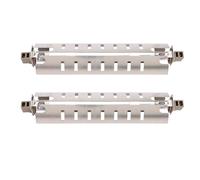 Wrtysully 2 Unids Calentadores de DescongelacióN WR51X10055 Refrigerador para Universal Electric Freezer