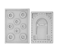 Wrtysully 2 Unids DiseñO de Cuentas Tablero Pulsera de DiseñO Tablero de Cuentas Flocadas Collar de Cuentas Bandeja de Organizador de Joyas Bandeja de JoyeríA DIY