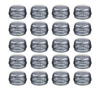 Wrtysully 20 Piezas Cubierta de Interruptor Protector de Seguridad de Cocina de Utensilios de Cocina Cerradura de Protección Estufa Cubiertas de Perilla de Cocina de Plástico