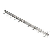 Wrtysully 24" 10 Gancho Perchas de Acero Inoxidable de Montaje en Pared para Toalla Bolsa Ropa