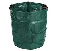Wrtysully 270L Bolsa de residuos de Jardin de Hierba Basura Plegable Reutilizable Carga Pesada a Prueba de Agua Fuerte Grande