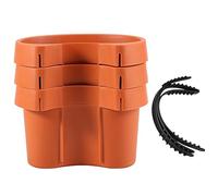 Wrtysully 3 Pc/Lot Canaleta Única Bajada de Agua Jardín Maceta Tubería de Drenaje Macetas de Flores Tubos Tubería de Drenaje Jardineras para Jardín