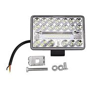 Wrtysully 4 Pulgadas Coche LED Luz de Trabajo 108W 36LED Bar Cuadrado 12V 24V Offroad para CamióN Offroad ATV