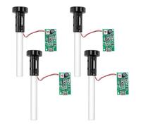 Wrtysully 4 Uds. 20MM Generador de Niebla UltrasóNica Nebulizador Atomizador Transductor Atomizador Placa de PelíCula Accesorios Humidificador Junta de Goma