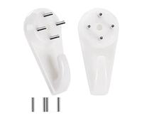 Wrtysully 40 Colgadores de Cuadros, HormigóN/Yeso/de Pared, para Colgar Cuadros, Tapices, Relojes y Pesos MáS Pesados