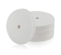 Wrtysully 400 Filtros de Café Percolador Sin Blanquear, Filtro de Papel de Café Desechable de 3,75 Pulgadas, Filtros de Café de Disco