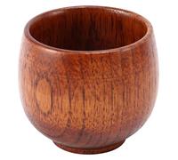 Wrtysully 5 Piezas Juego De Té Pequeña De Madera Pequeña De Madera Verde con Madera Natural Copa De Vino De Madera para Bebida Té