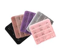 Wrtysully 5 x Correa de Extension para Sujetador Gancho y Ojo Gris Fucsia