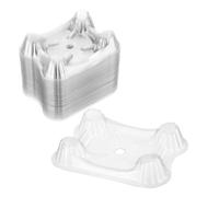 Wrtysully 50 Piezas de Soporte para Melón, Soporte para Melón de Plástico, Soporte para Sandía para Jardín, Soporte para Sandía, Soporte para Plantas y Jardín