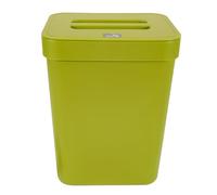 Wrtysully 5L Contenedor de Basura Gabinete de Cocina Puerta Colgante Contenedor de Basura Baño Montado en la Pared Cubo de Basura Almacenamiento de Residuos