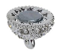 Wrtysully 5pzs 10 mm magnetico de Bola Diamante de Imitacion Plata