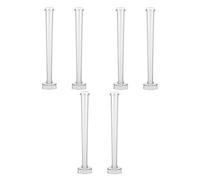 Wrtysully 6 Piezas de Moldes para Velas, JoyeríA, Moldes de Resina, Moldes, Candelabros CóNicos, Juego de Velas de Emergencia CóNicas para Velas