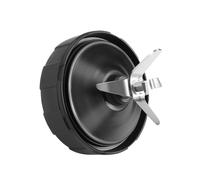 Wrtysully 7 Aletas Licuadora Hoja Parte Exprimidor Caso Mezclador Repuesto de Montaje para Pro Auto-IQ Exprimidor Cuchillo Titular