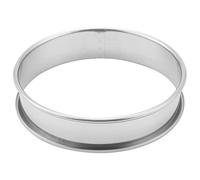 Wrtysully 8 Piezas 4,1 Pulgadas Anillos de Tarta de Muffin Anillo de Tarta Doble Molde de Anillo Redondo de Acero Inoxidable para Cocinar en Casa Herramientas para Hornear