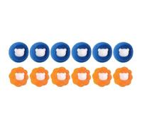 Wrtysully 80 Piezas de Atrapapelusas para Ropa, Quitapelusas para Mascotas, Atrapapelusas para Lavadora, Bolas de Lavado, Atrapapelusas para Perros y Gatos
