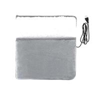 Wrtysully Almohadilla Calefactora de Pies EléCtrica con Carga USB, Calentador de Pies Lavable de Felpa Suave Universal, Estera Calentadora de Pies para el Hogar