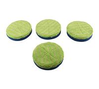 Wrtysully Almohadilla Repuesto para Cuerda Rotatorio EléCtrico Fregona Fregona Rotativa EléCtrica Depurador de Reemplazo del CojíN Incluyendo 8 Microfibra Mats y 8 de Interior Utilice Juntas