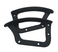 Wrtysully Apoyabrazos para Sillas de Oficina, Sillas para Juegos, Apoyabrazos Fijos de Plástico, Accesorios para Sillas