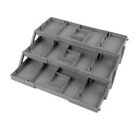 Wrtysully Bandeja Organizadora con Cajón Plegable: Almacenamiento de Joyas Plegable para Aretes, Accesorios de Oficina, Baño y Cocina